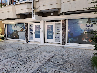 Resif Dalış ve Cankurtaran Eğitim Merkezi, Dalış ve Kayak Turları, Turizm Seyahat Acentesi, Dalış Malzemeleri Ana Satış Bayi