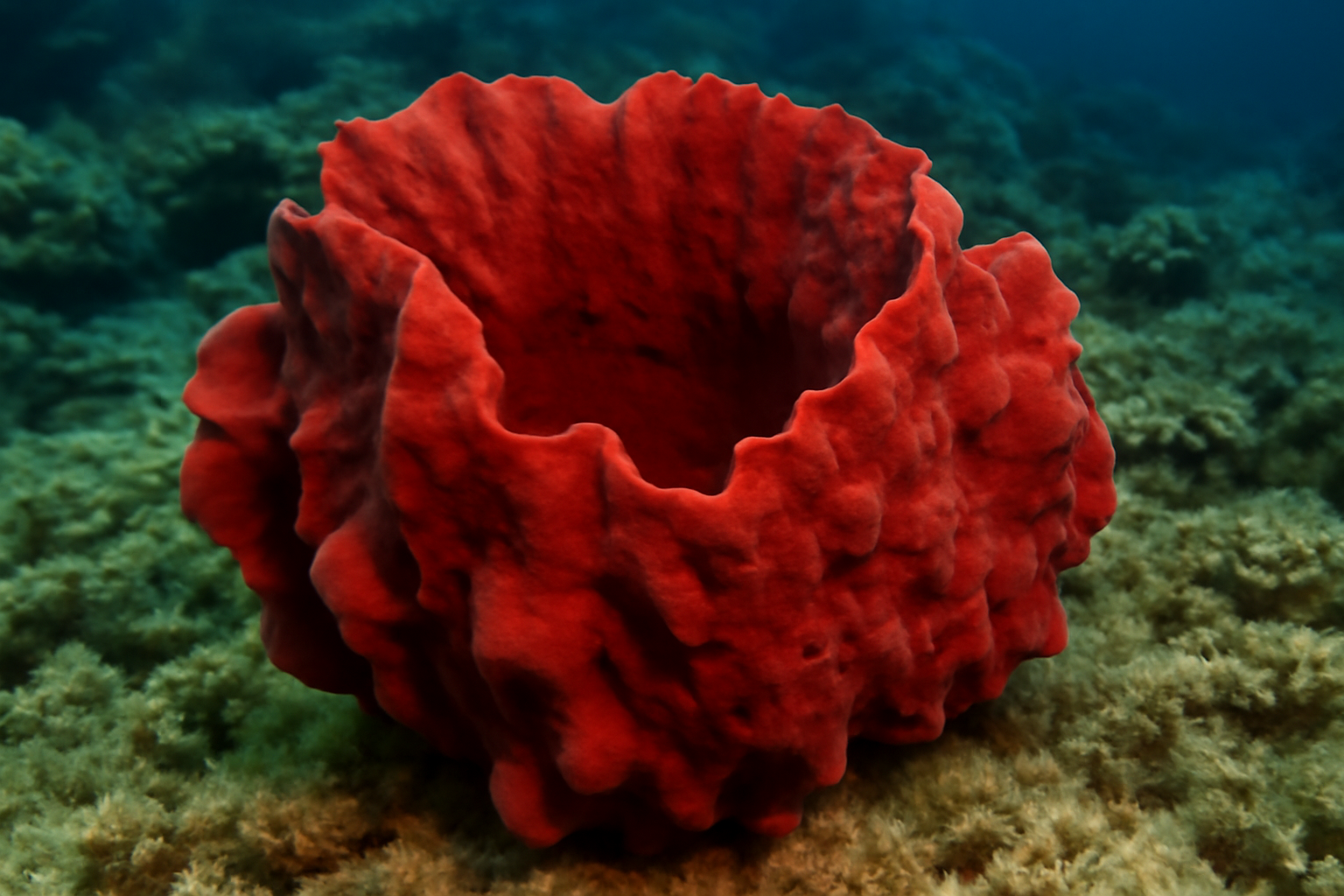 Red Sponge