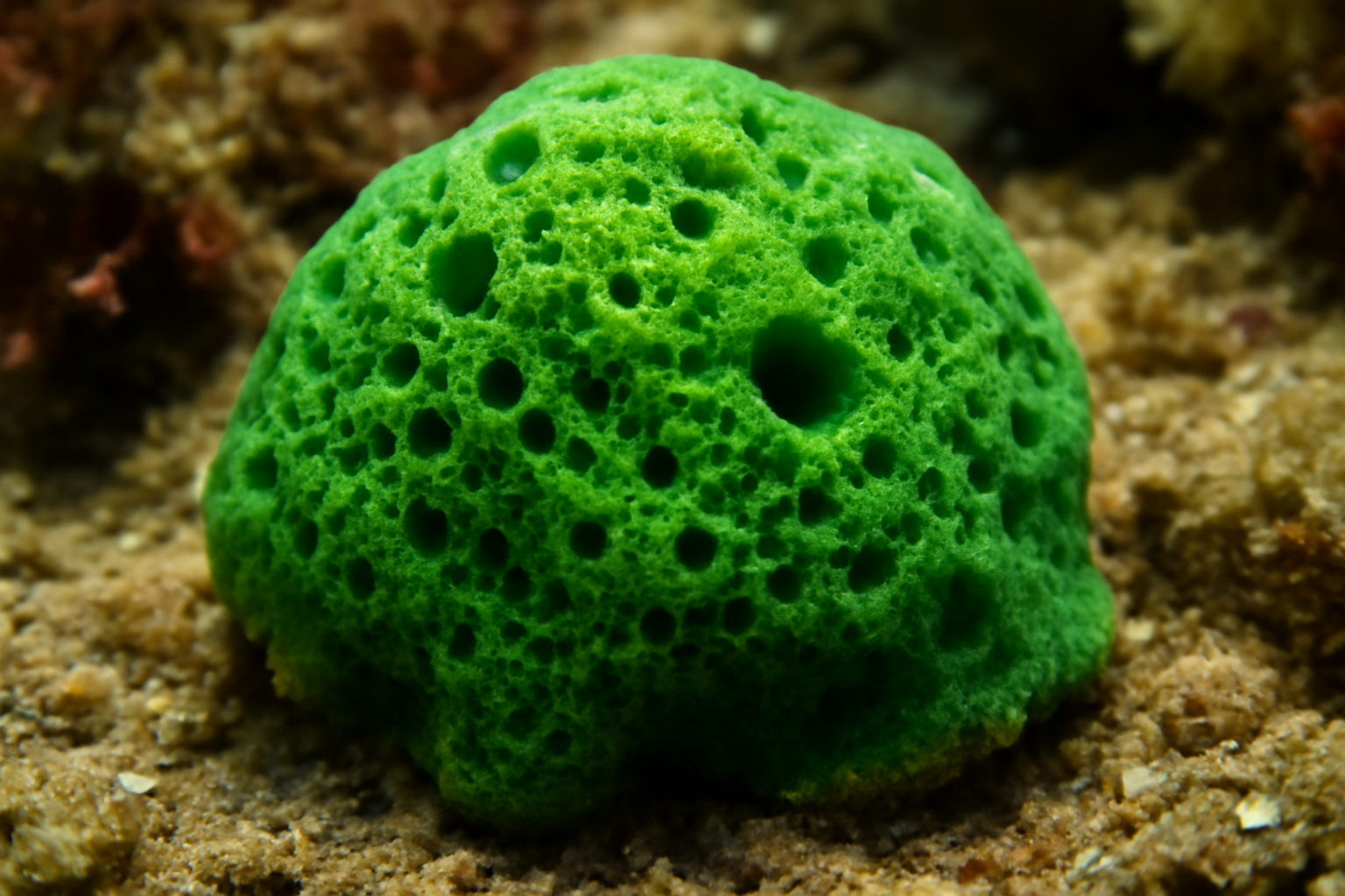 Green Scrubby Sponge