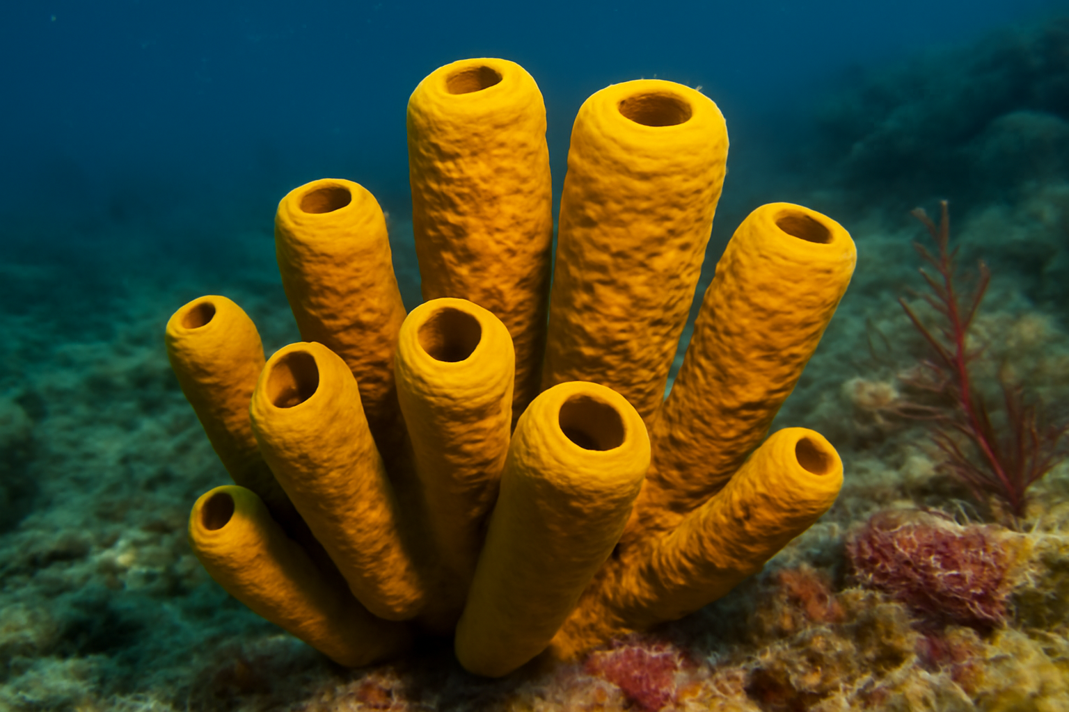 Yellow Tube Sponge