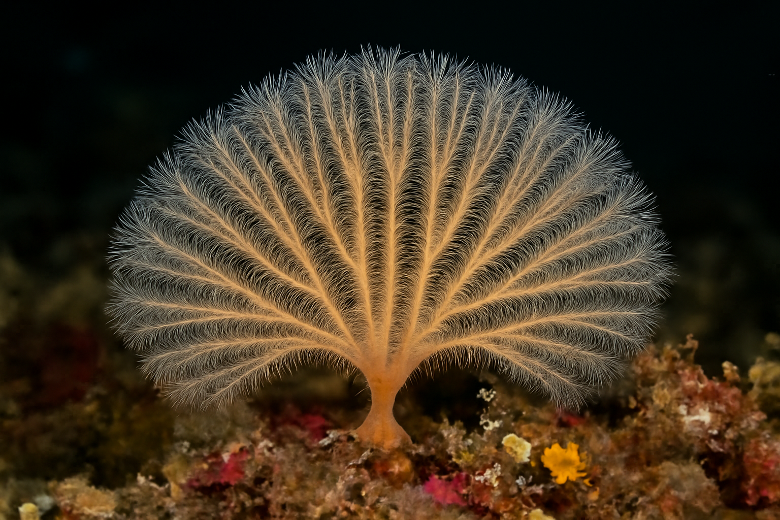 Flabellate Bryozoan