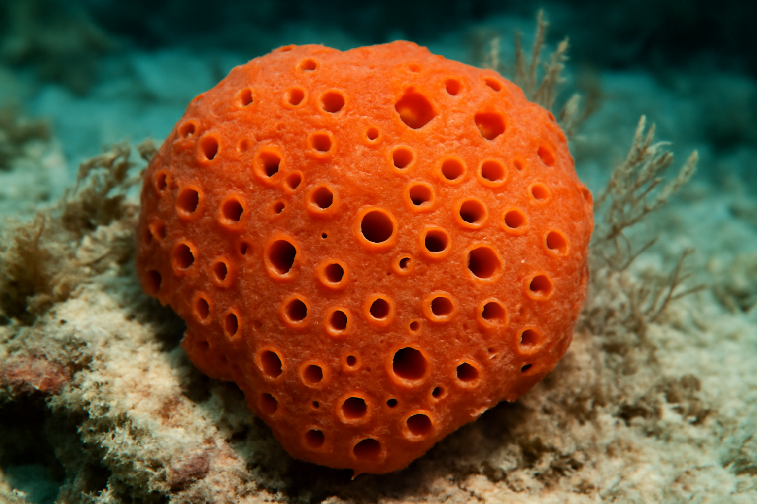 Caribbean boring sponge