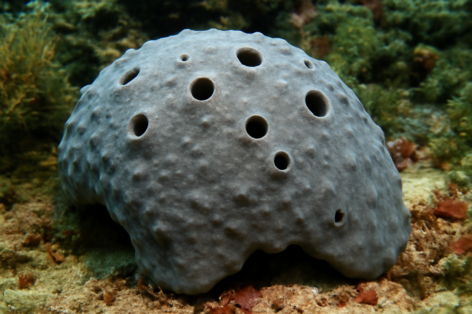 Hard Gray Sponge