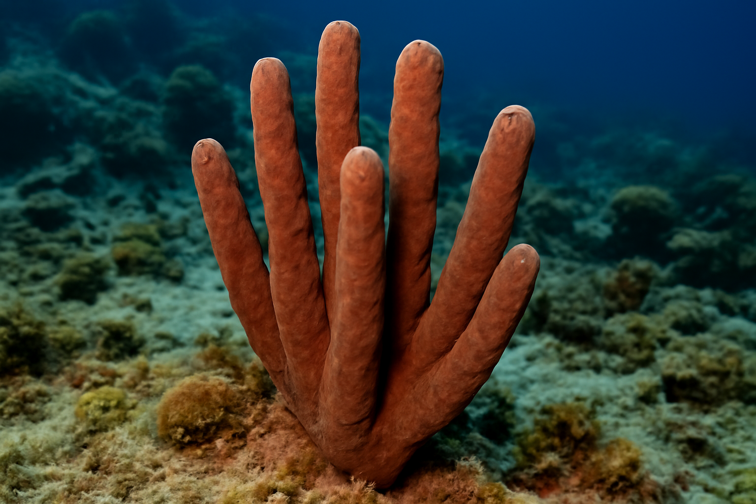 Digitate Sponge