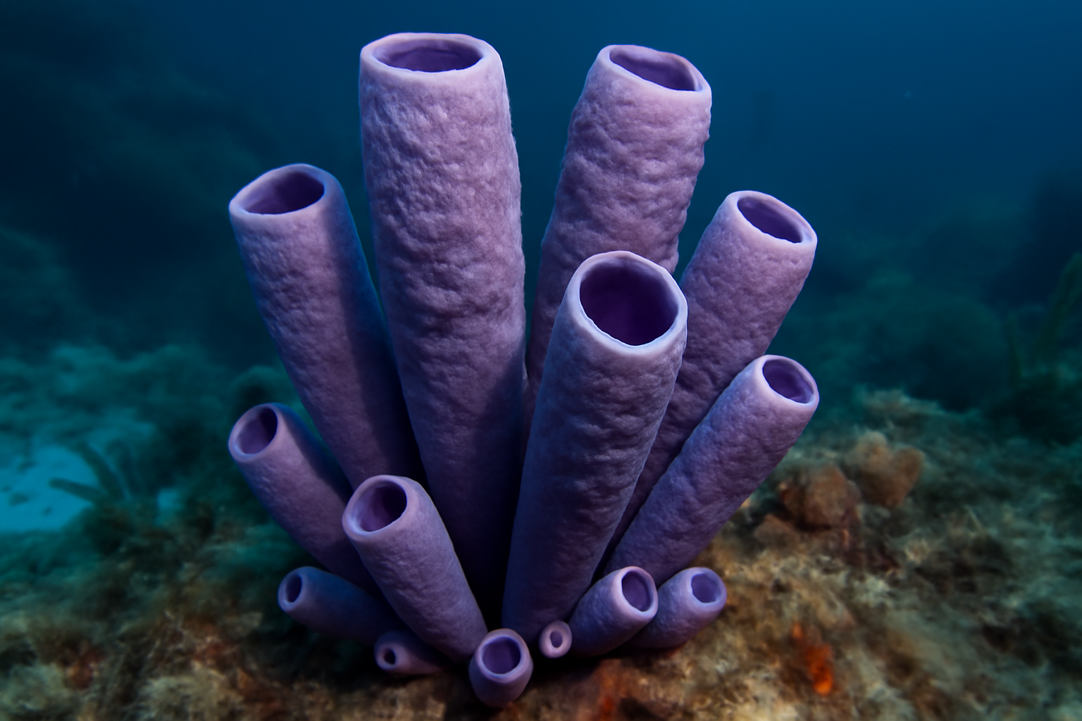 Purple Tube Sponge