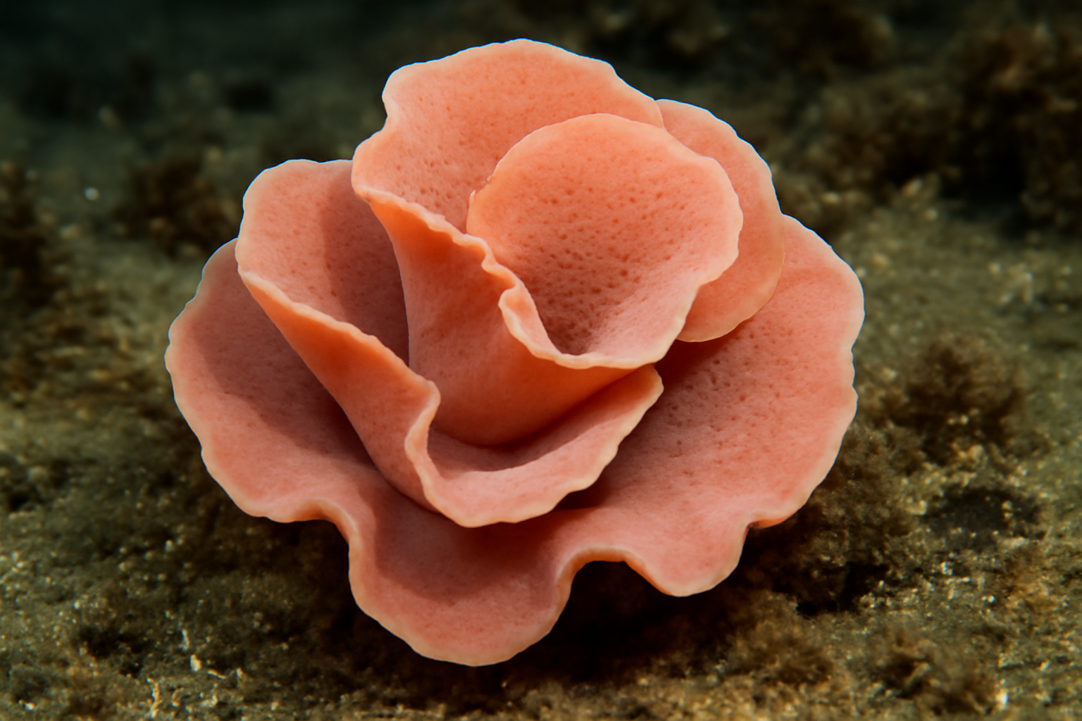Rose petal sponge