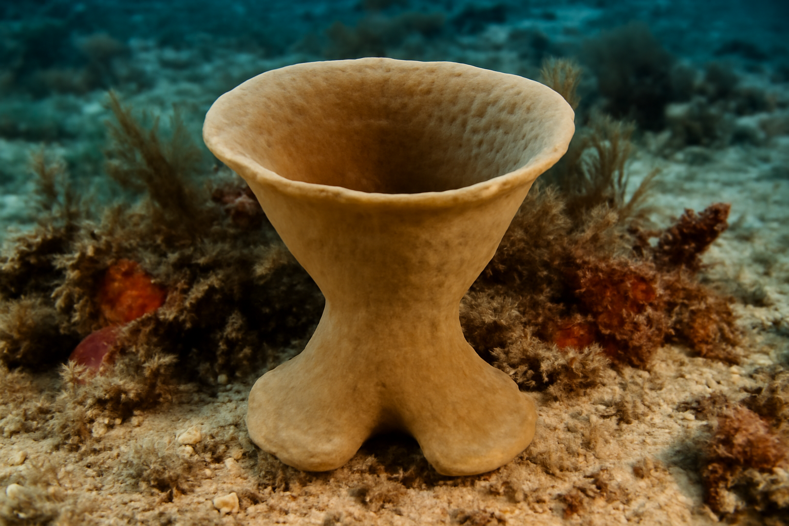 Bell sea sponge