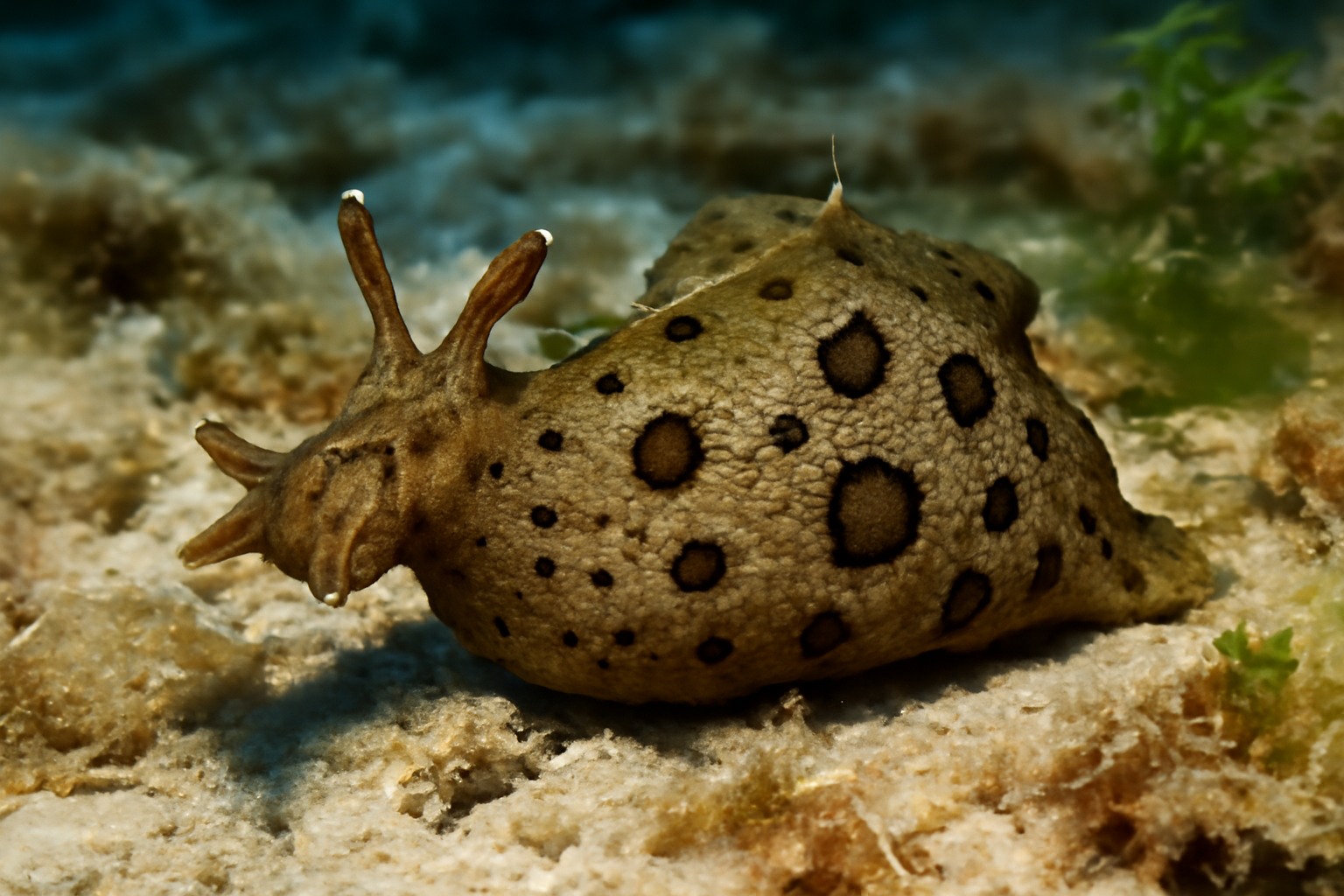 Spotted sea hare