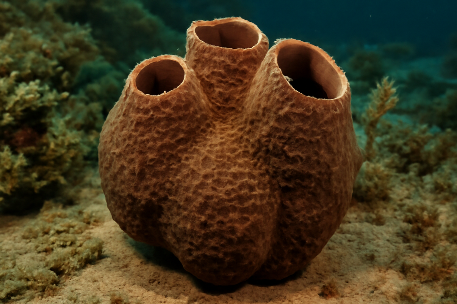 Brown Hertwig's Sponge
