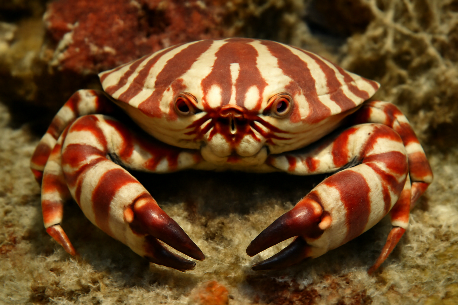 Banded Eurete Crab