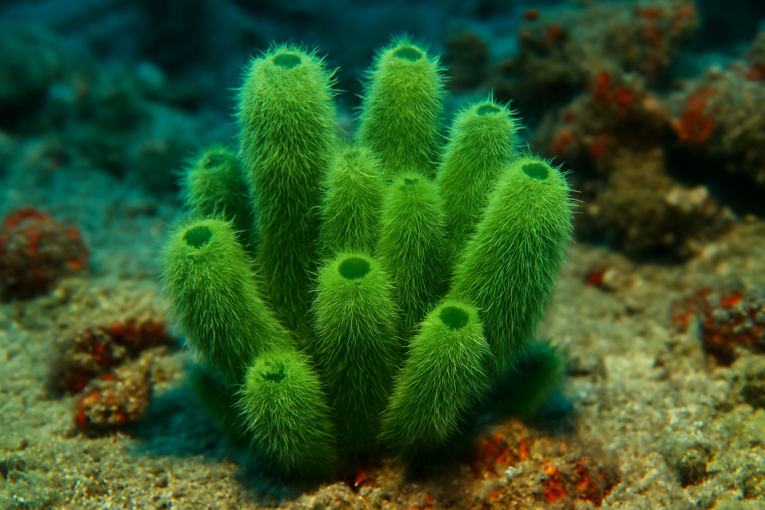 Green Tuft Sponge