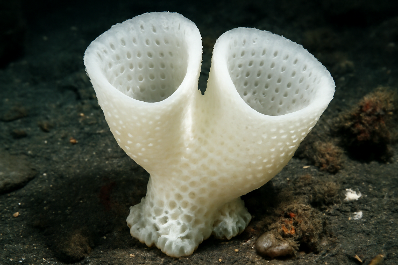 White Glass Sponge