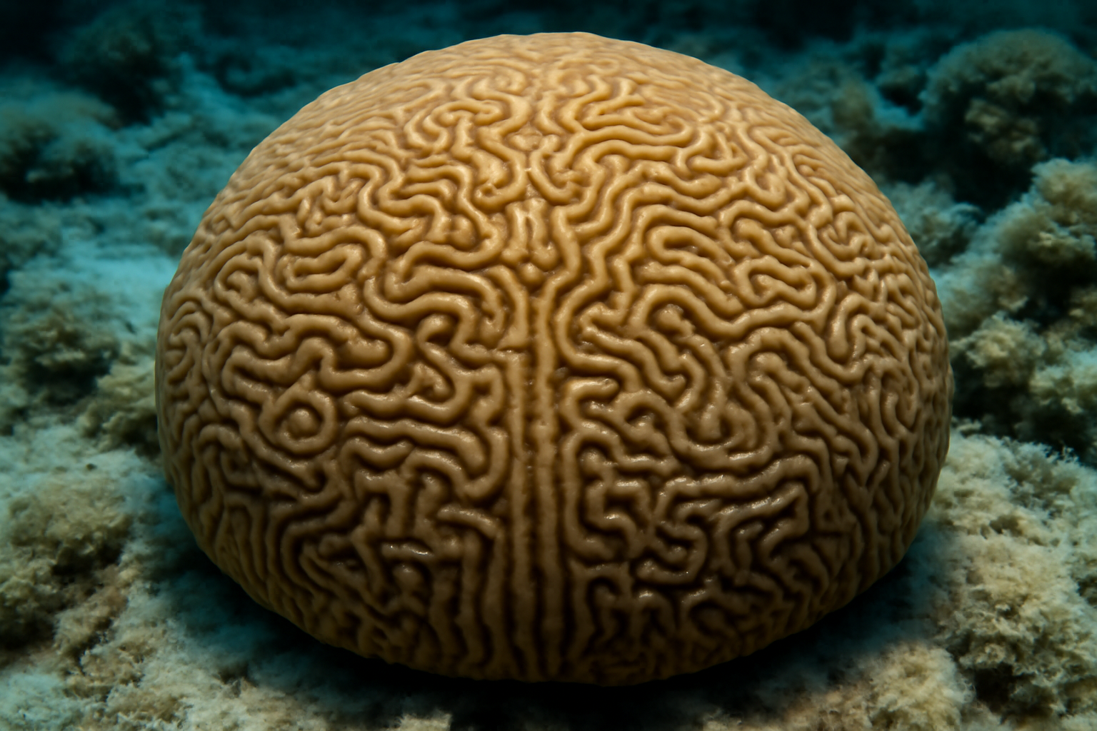 Symmetrical Brain Coral