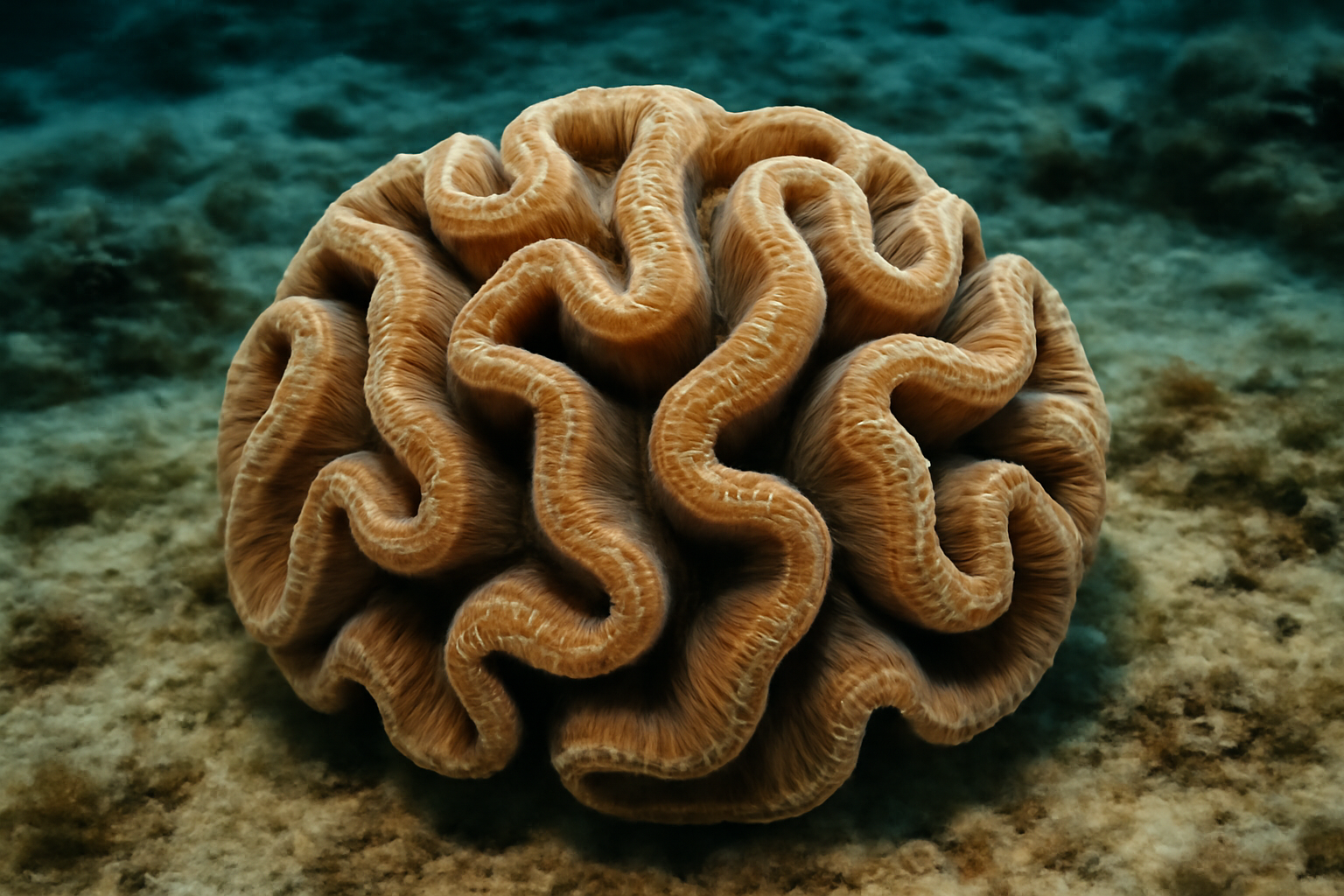 Folded Brain Coral