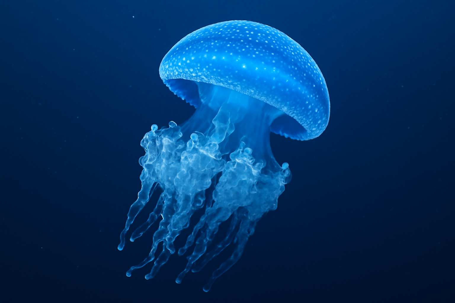Blue Jellyfish
