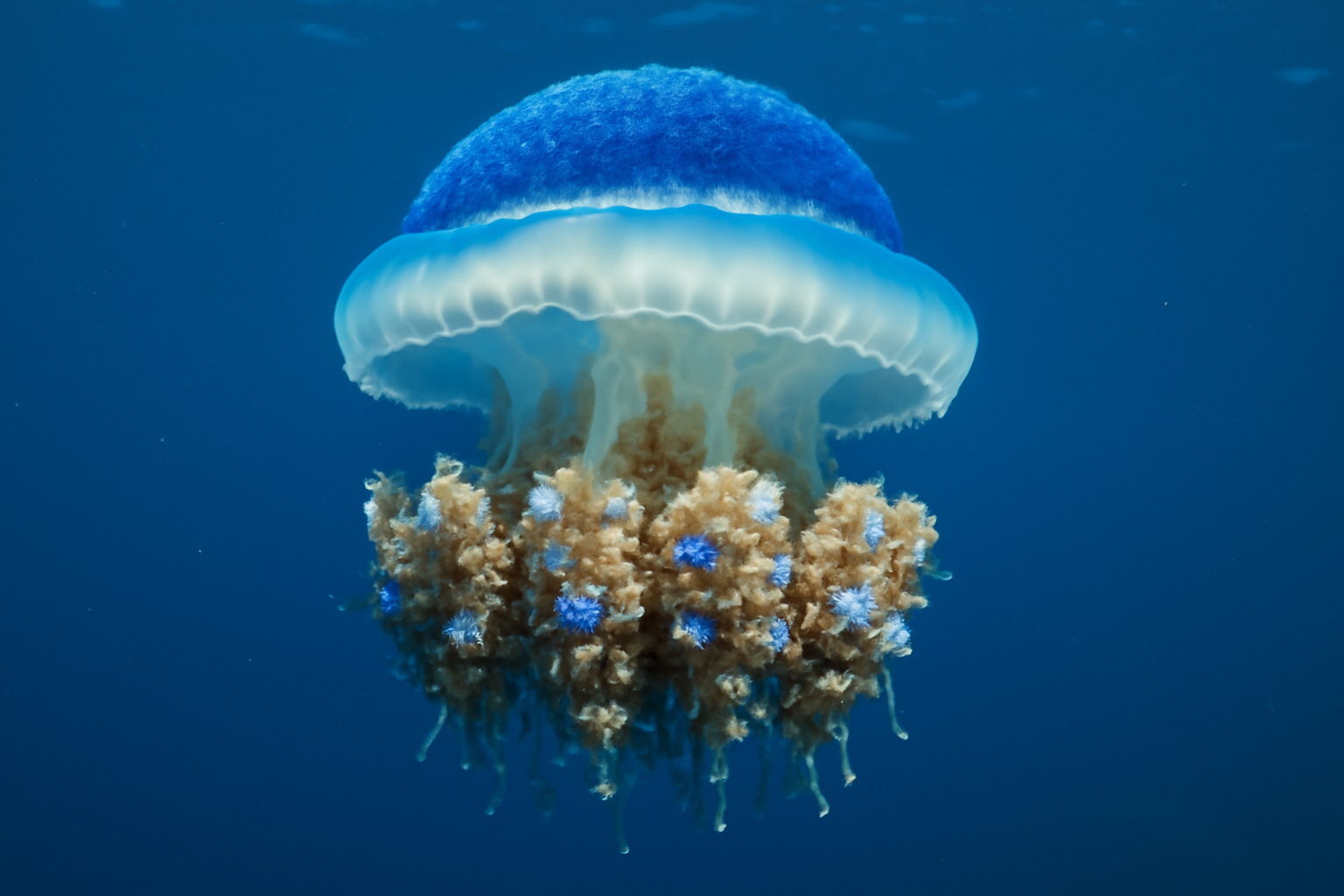 Blue Crown Jellyfish