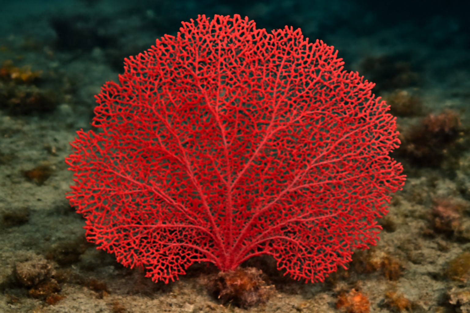 Red Lace Coral