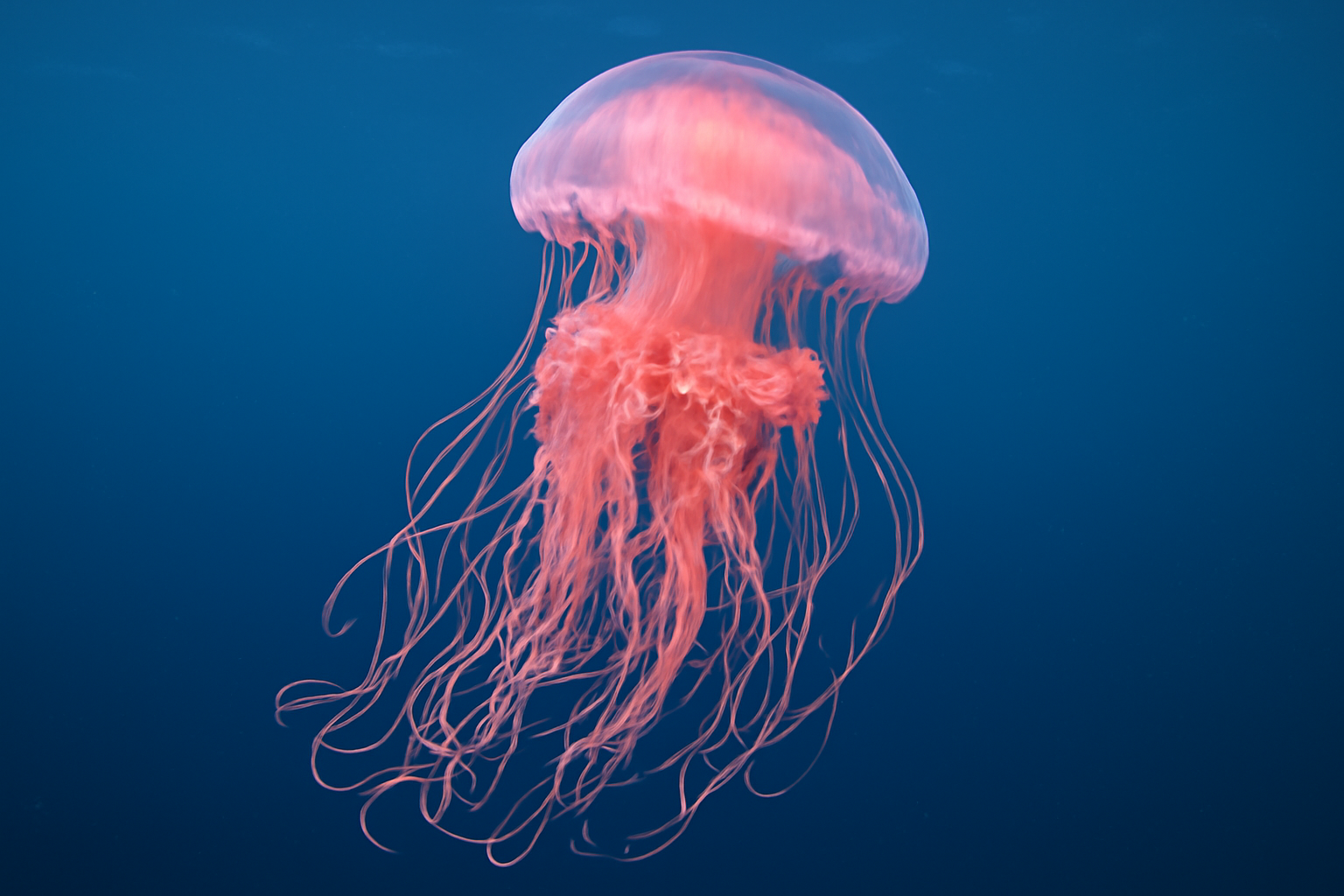 Pink String Jellyfish