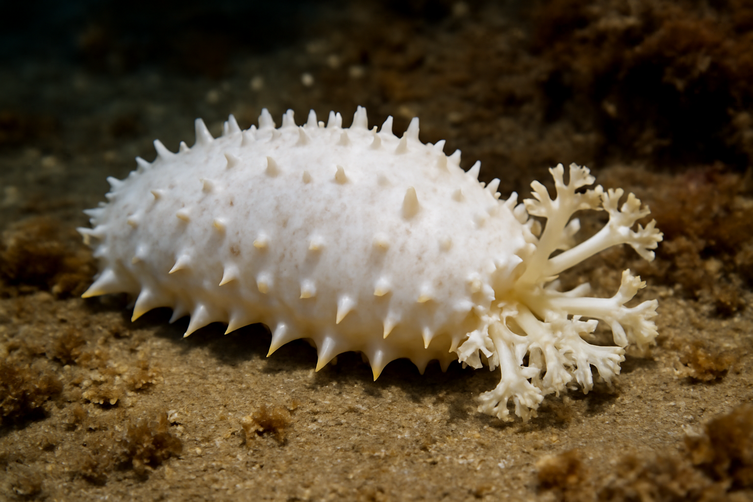 White sea cucumber