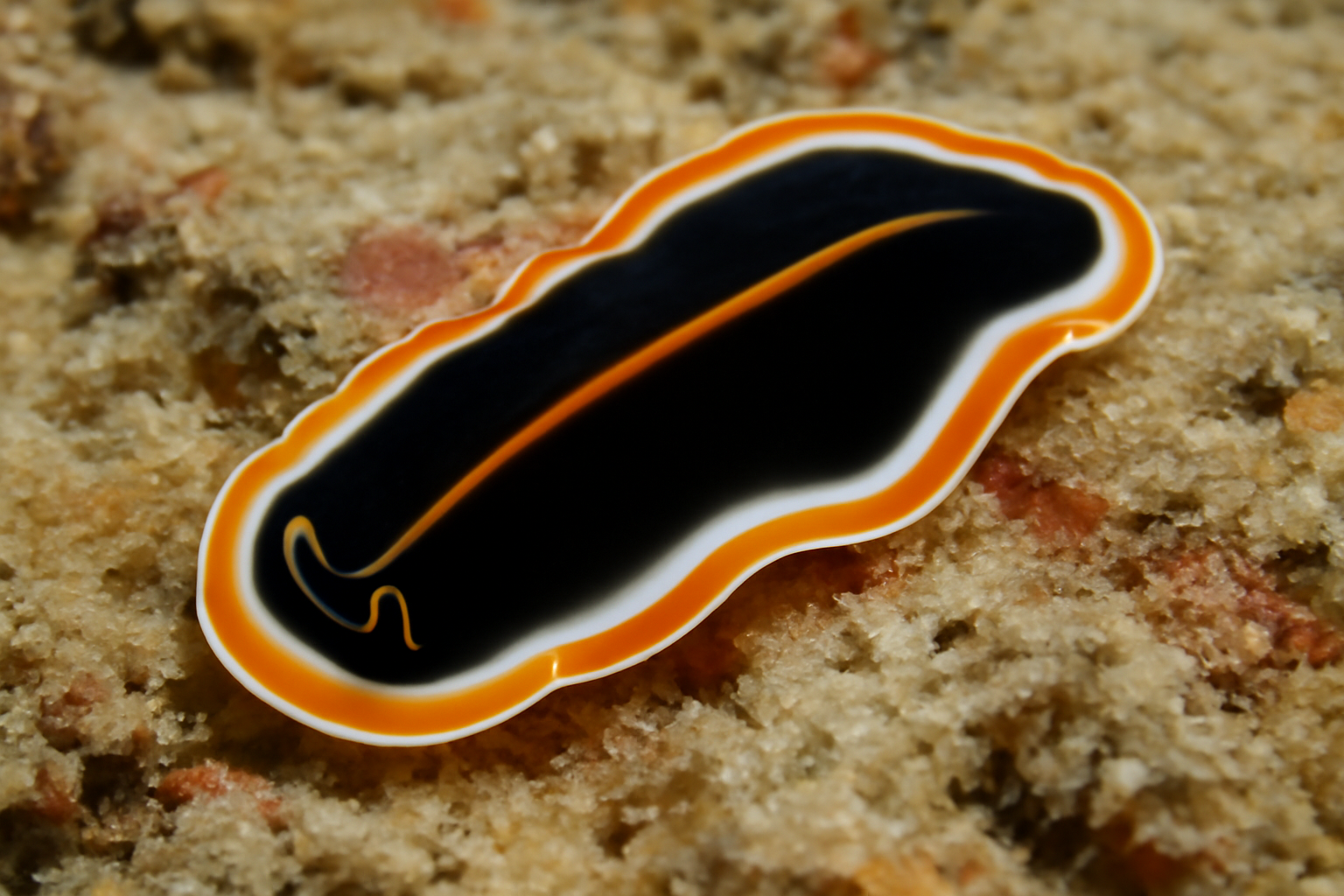 Double-Rimmed Flatworm