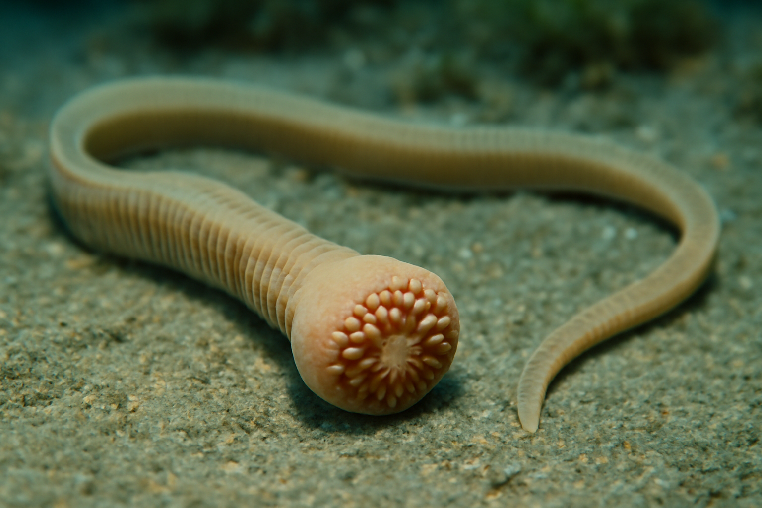 Cow Tail Stingray Tape Worm