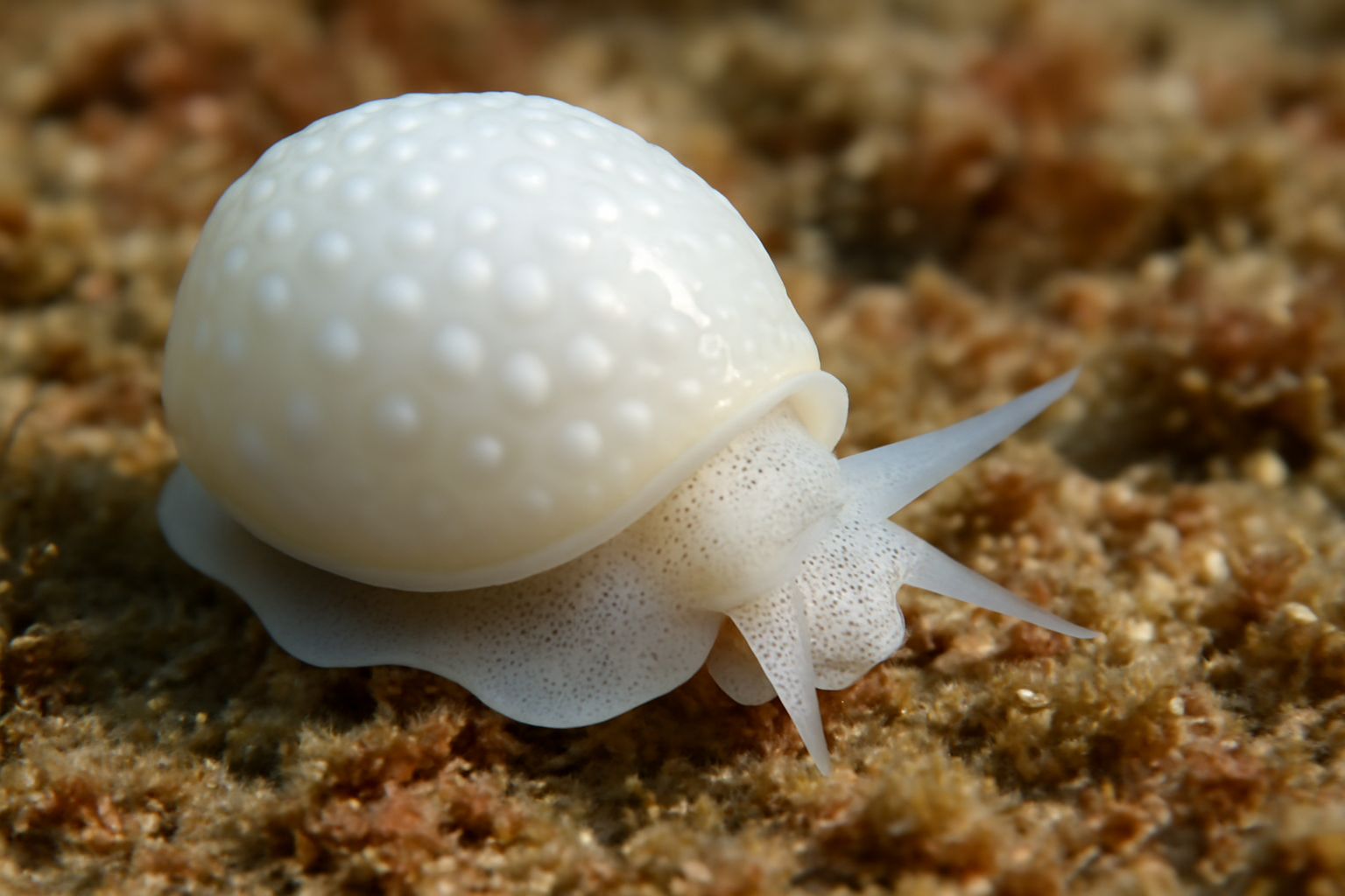 White Bubble Snail