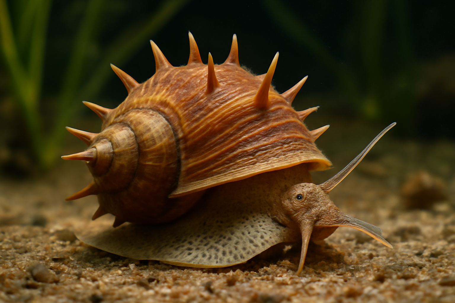 Spike-topped Apple Snail