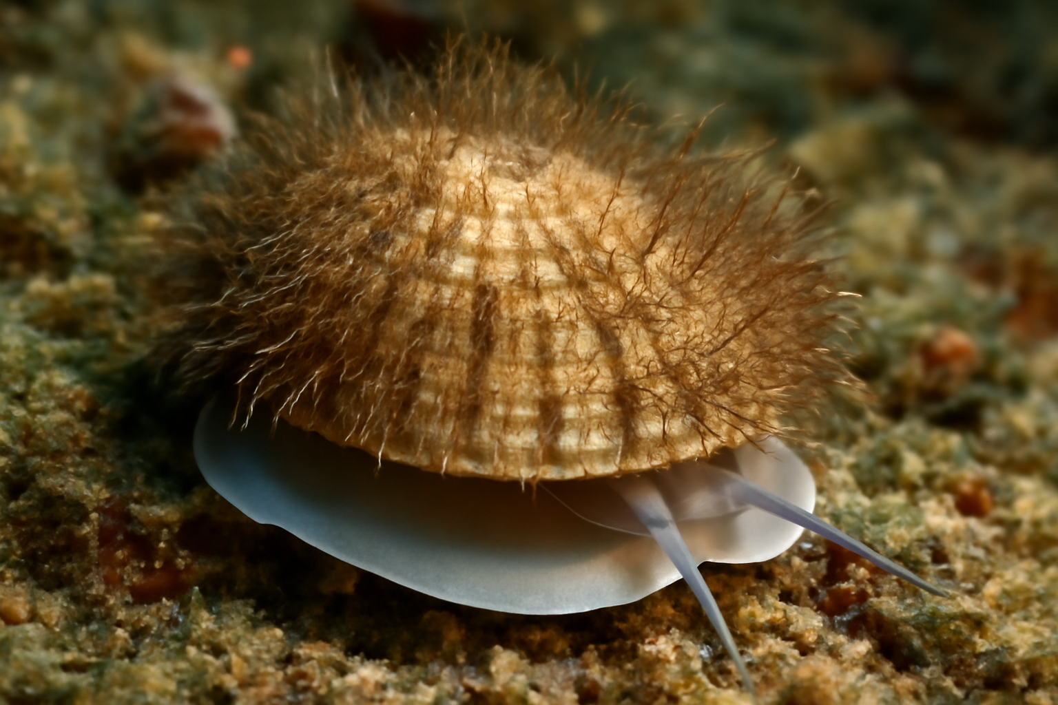 Hairy Cup-and-Saucer Limpet
