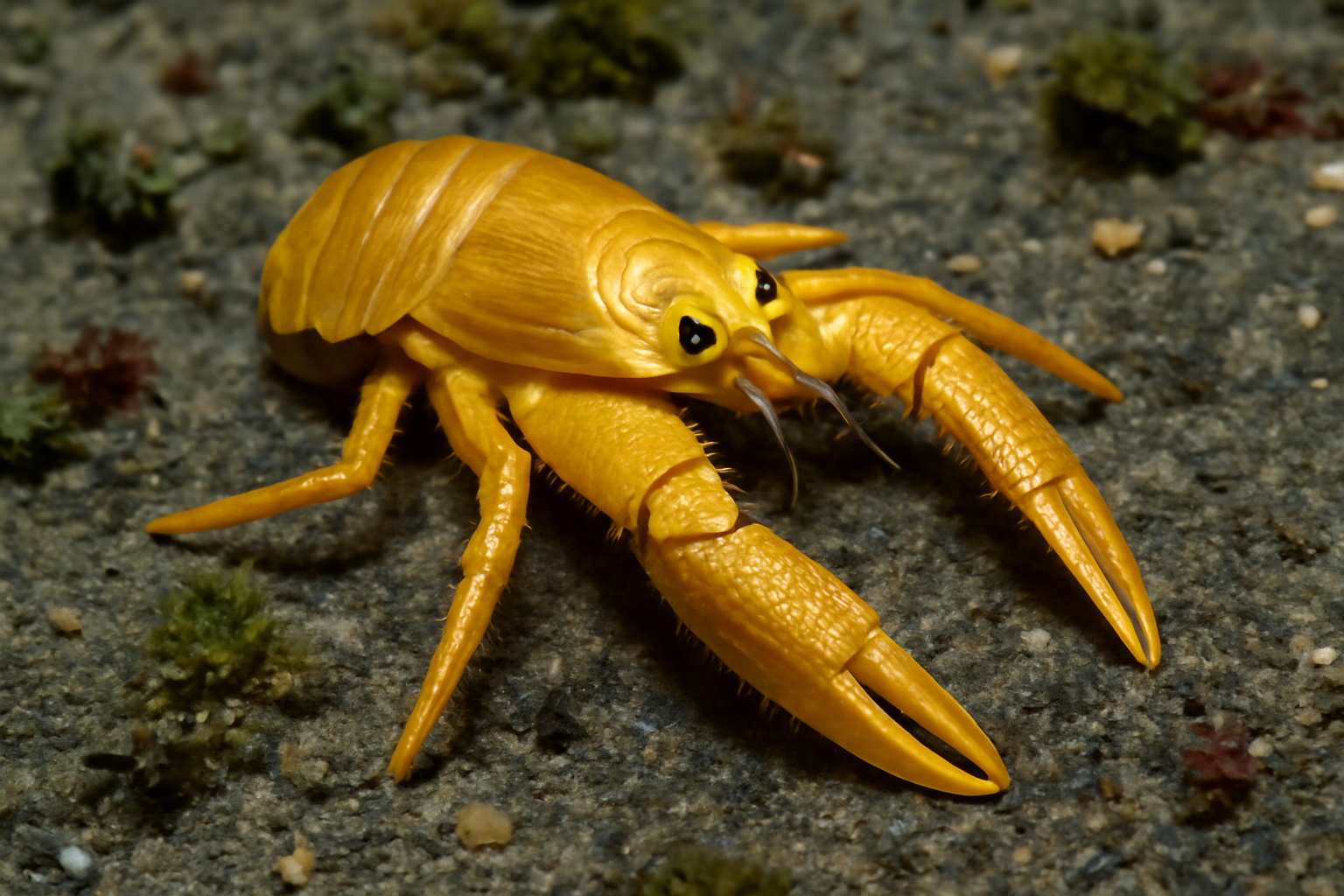 Golden squat lobster