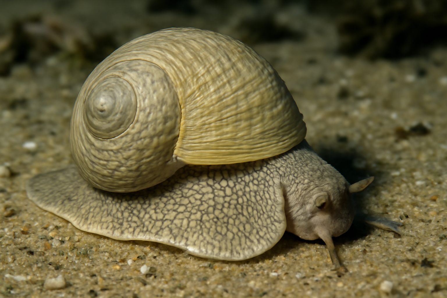 Varicose moon snail
