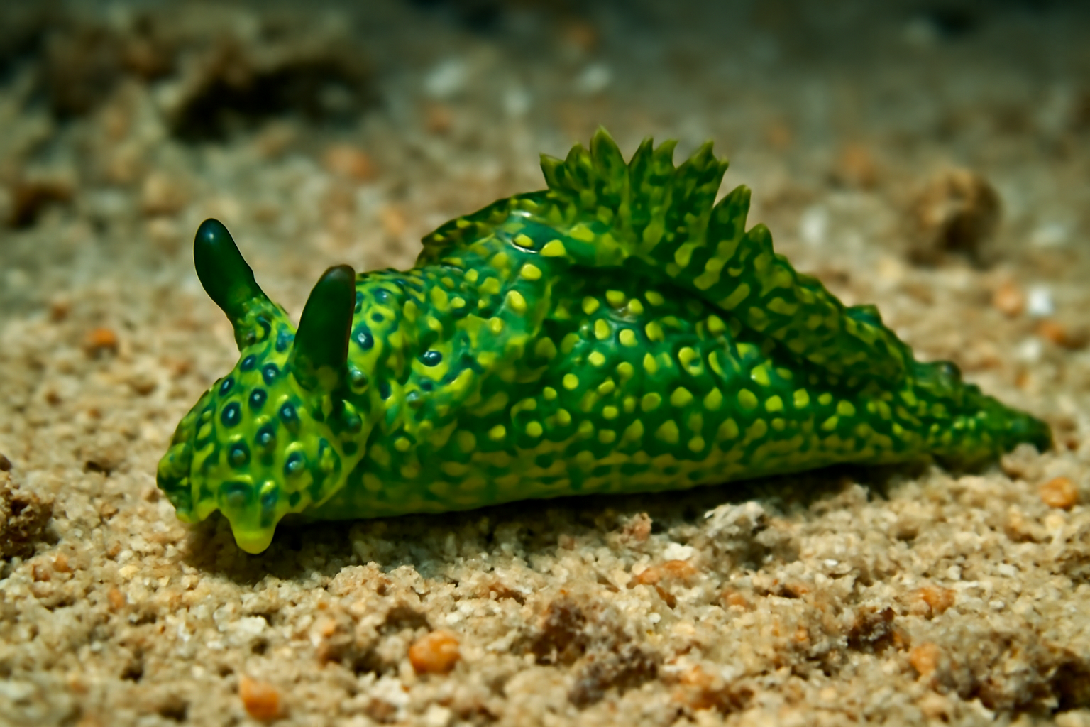 Green Spotted Sea Slug