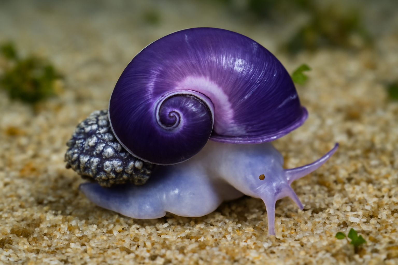 Dwarf Violet Snail