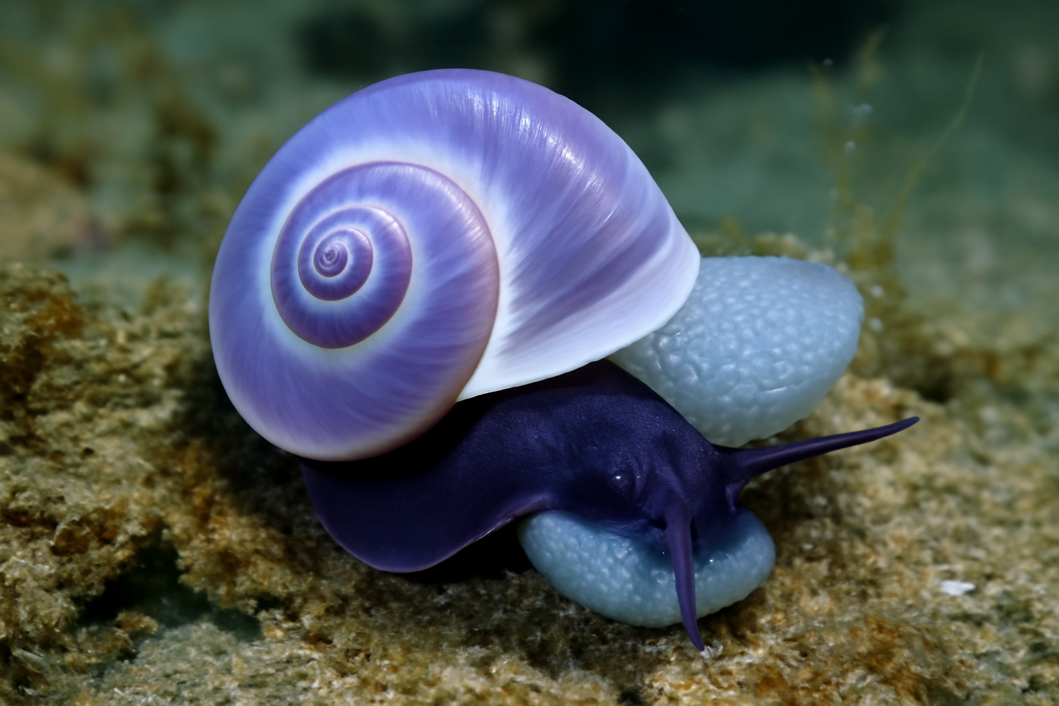 Large Violet Snail
