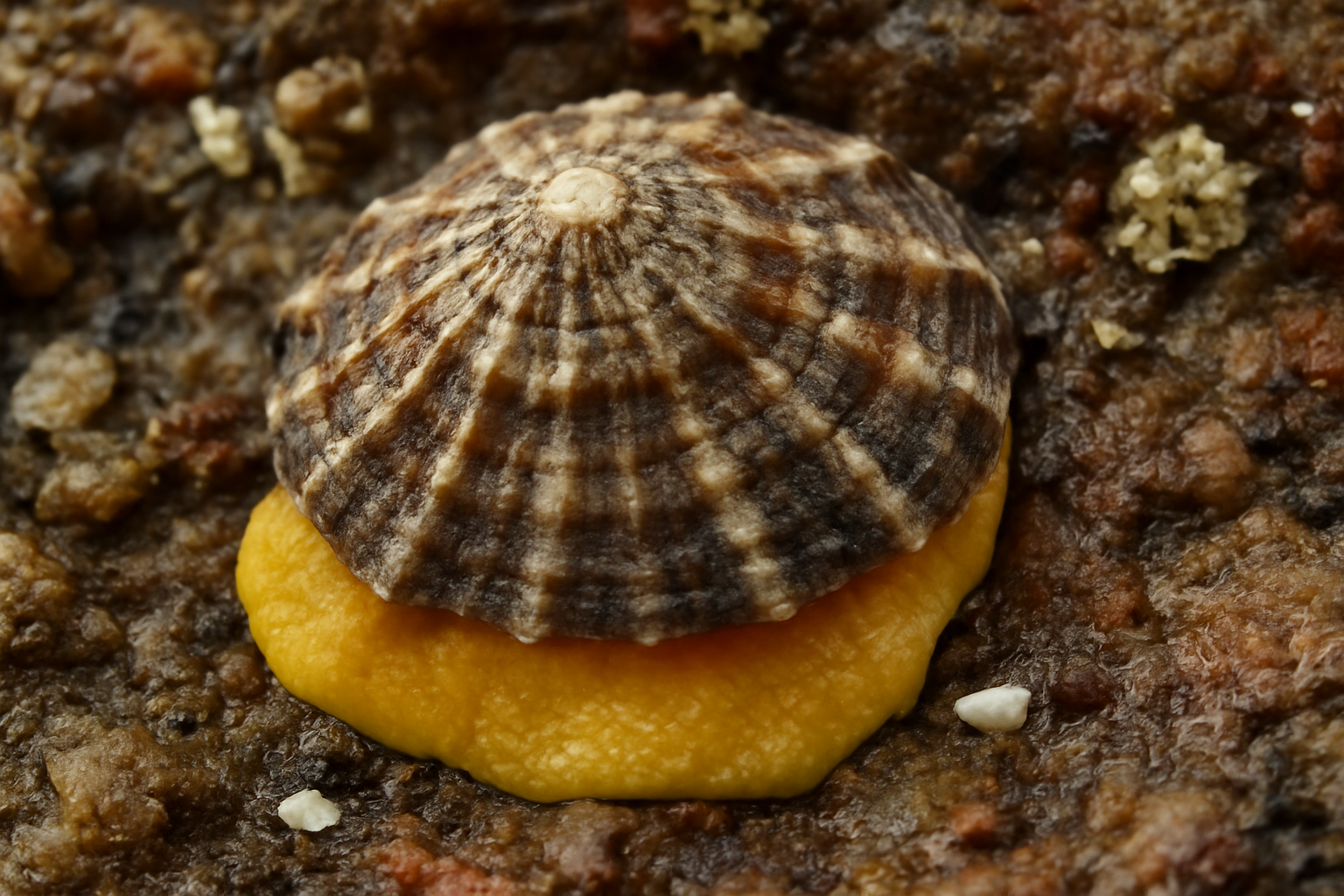 Yellow-footed limpet