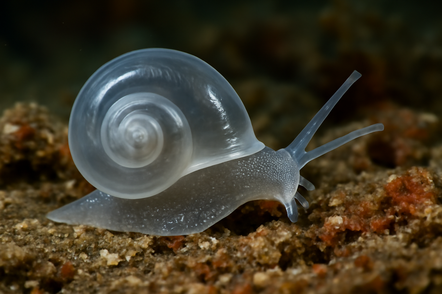 Pacific glassy snail