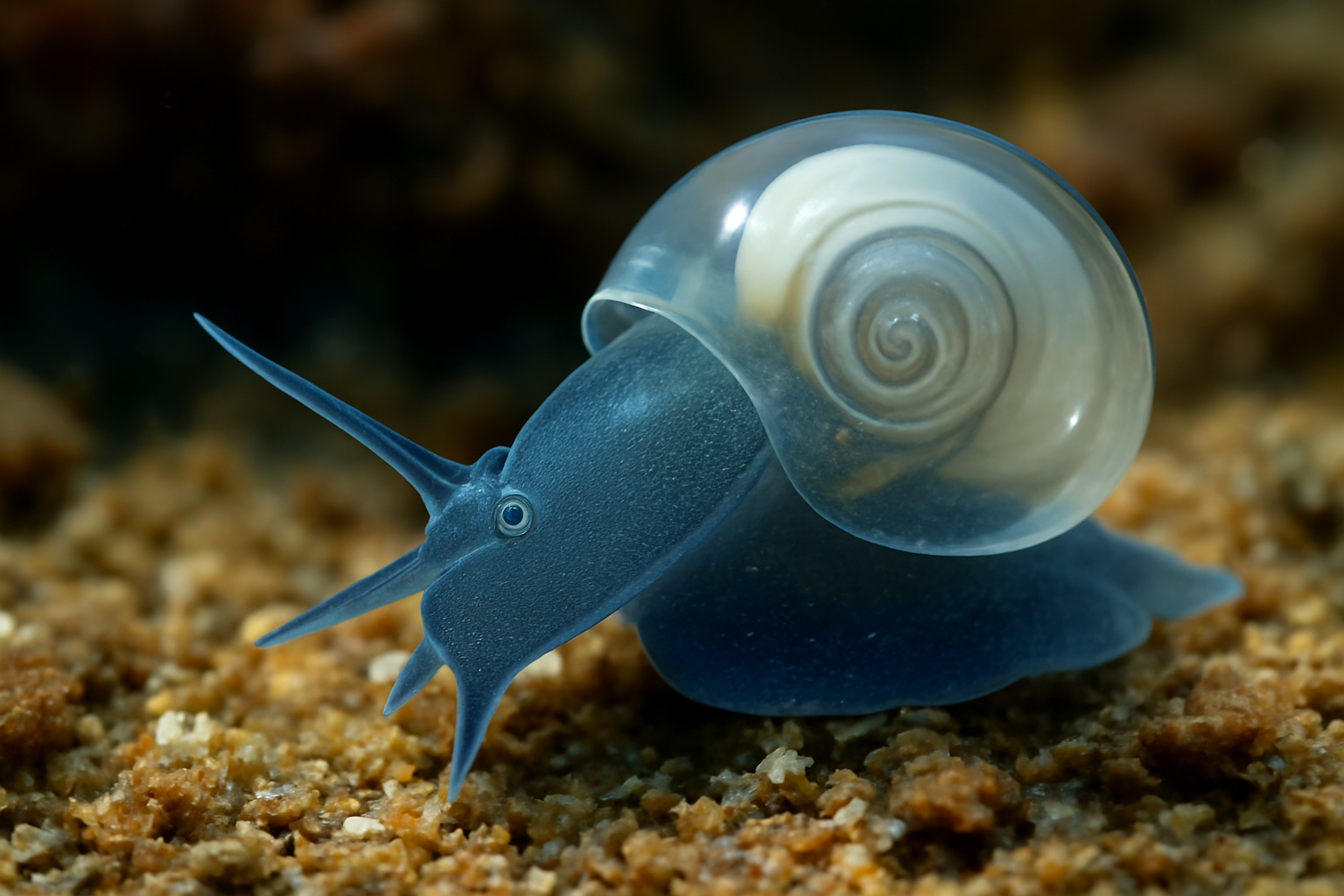 Atlantic glassy snail