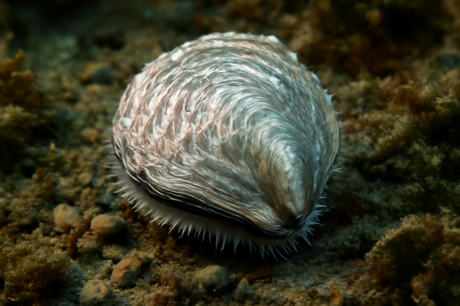 Silver Electrum Oyster