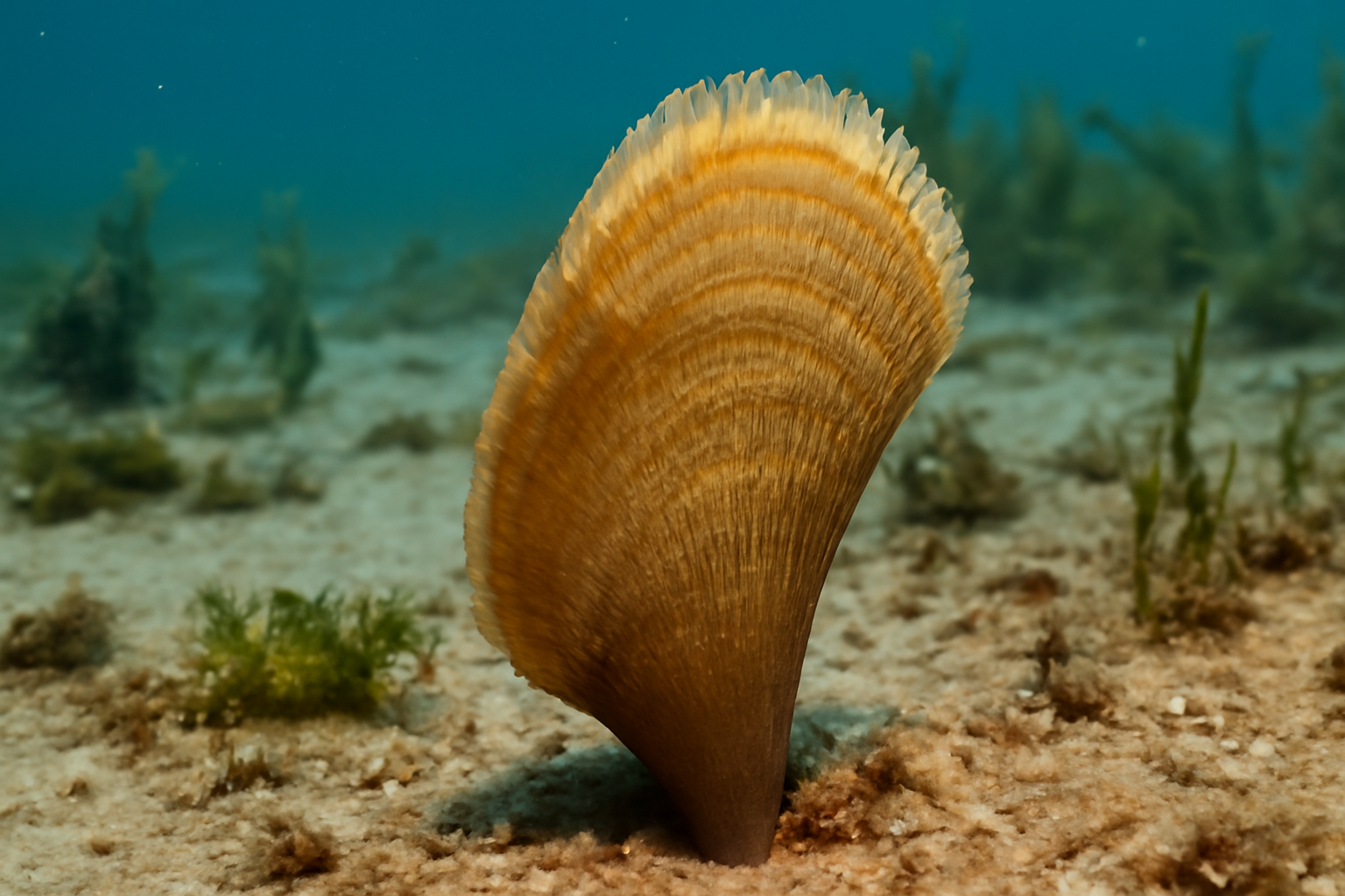 Atlantic Serrulate Pen Shell