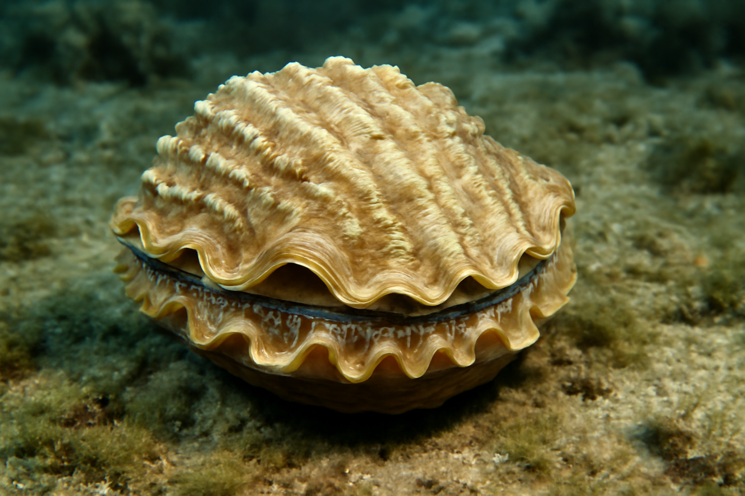 Scalloped oyster