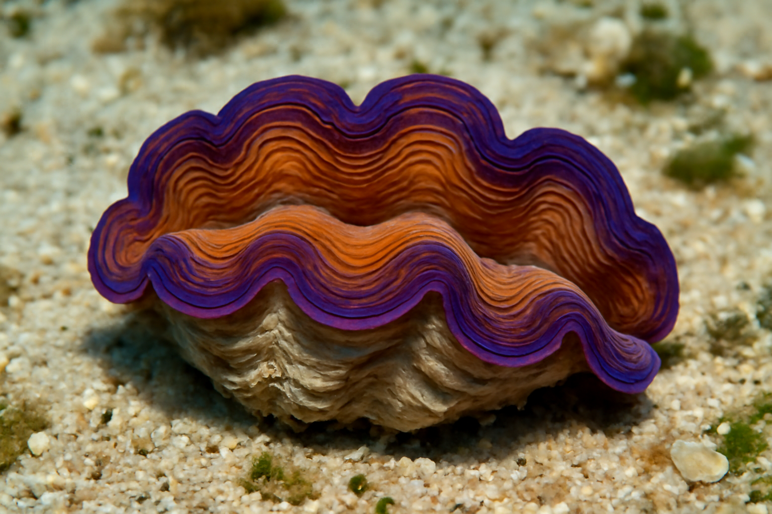 Purple Sunset Clam