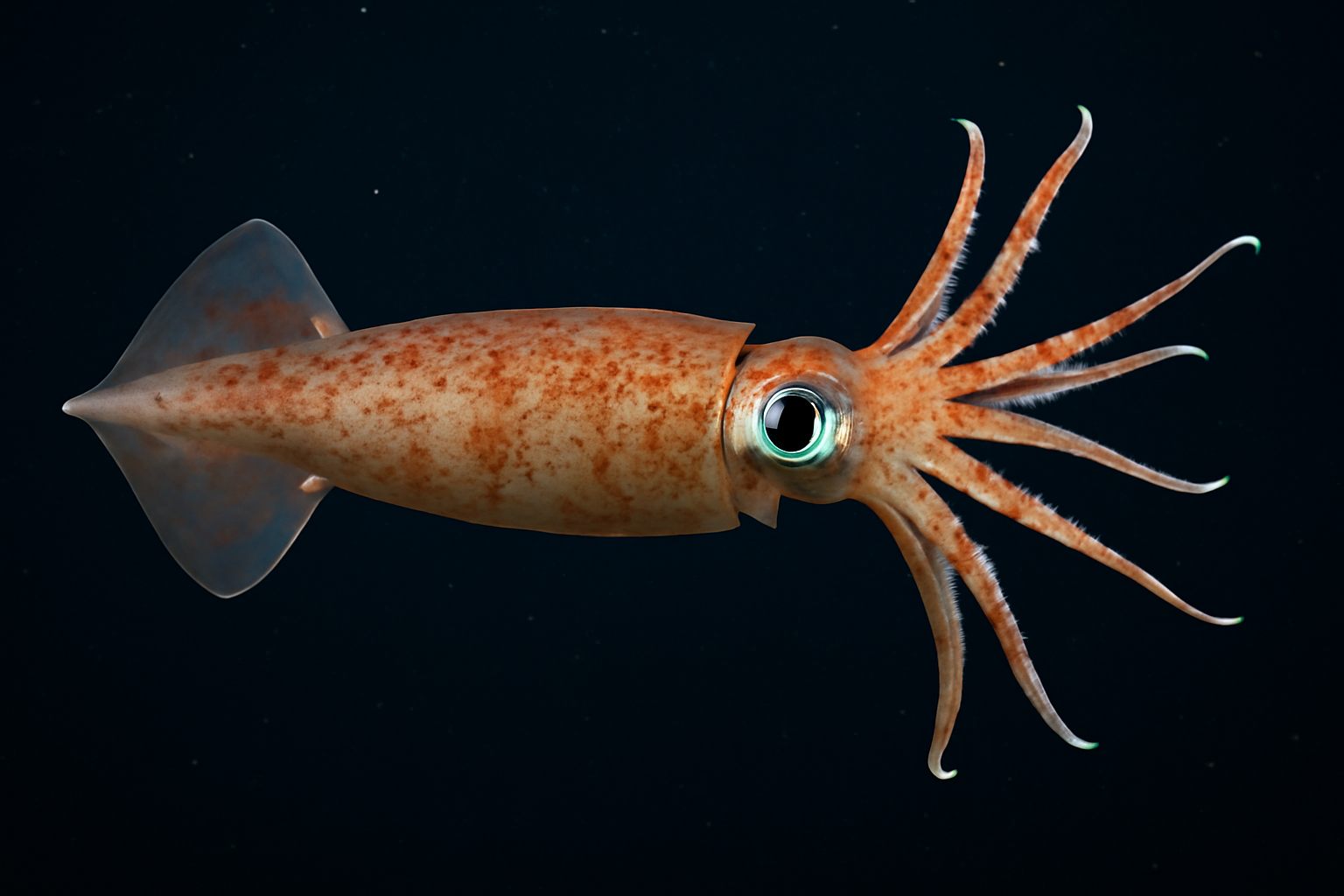 Midwater Armhook Squid