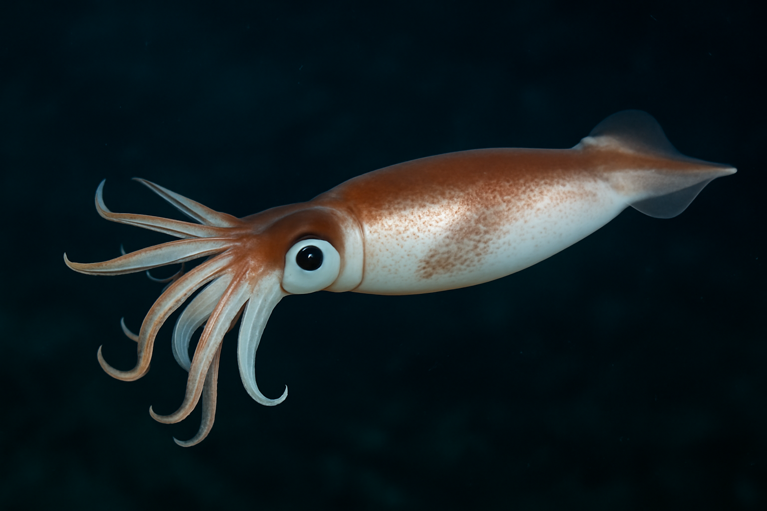 Two-toned Armhook Squid