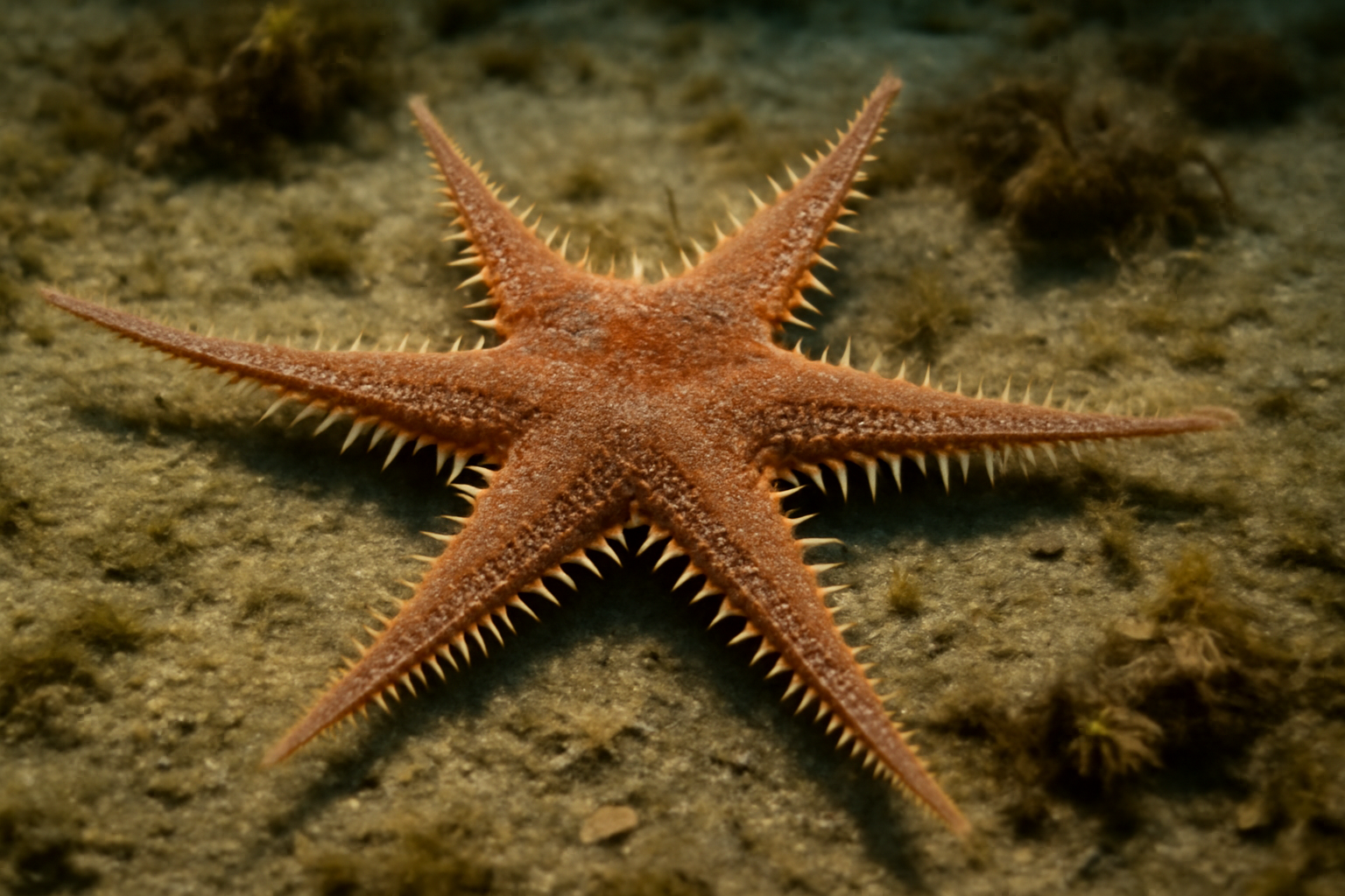 Furcasteria paleo starfish