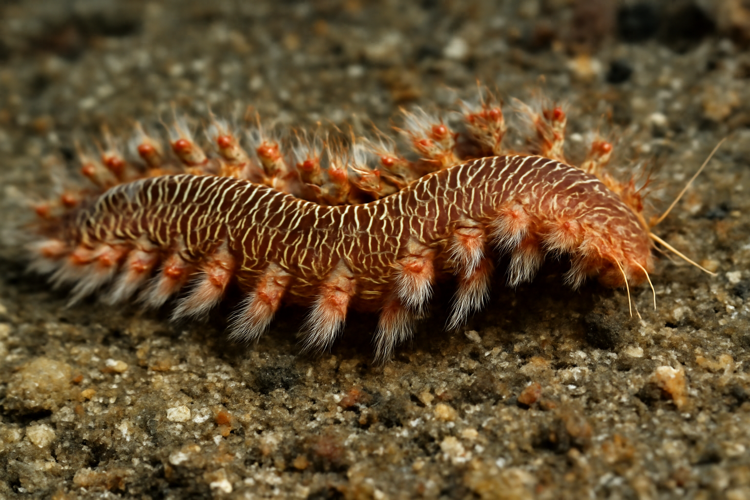 Ornate Polychaete