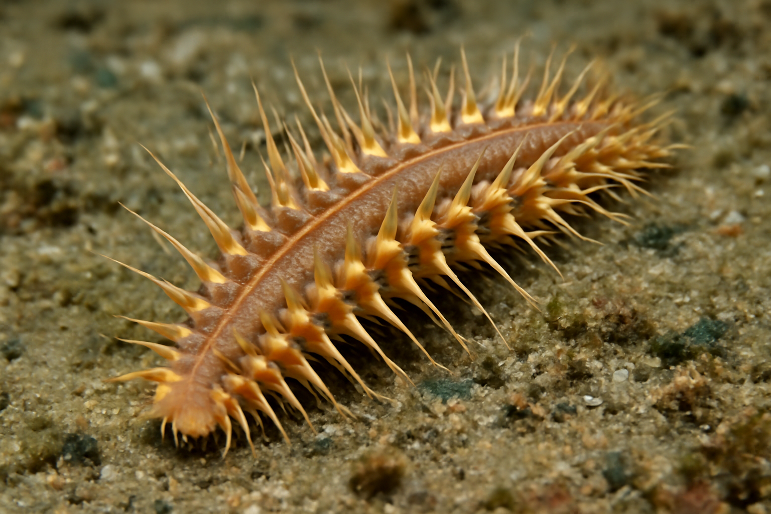 Spiky worm