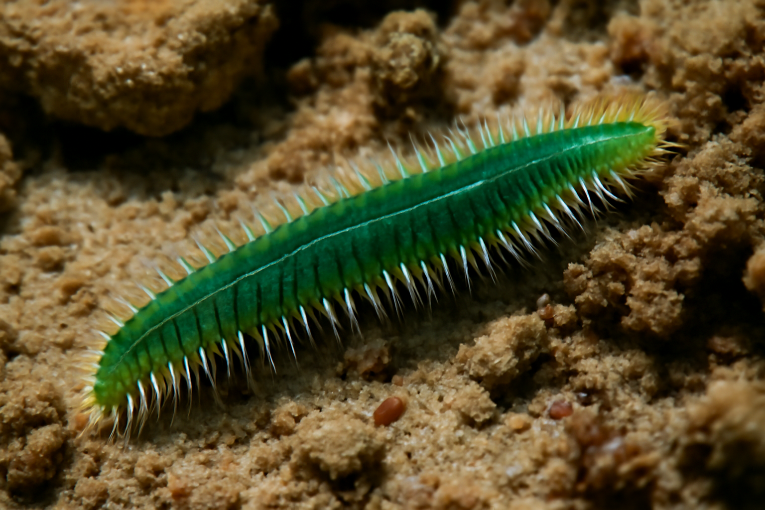 Green Bristle Worm