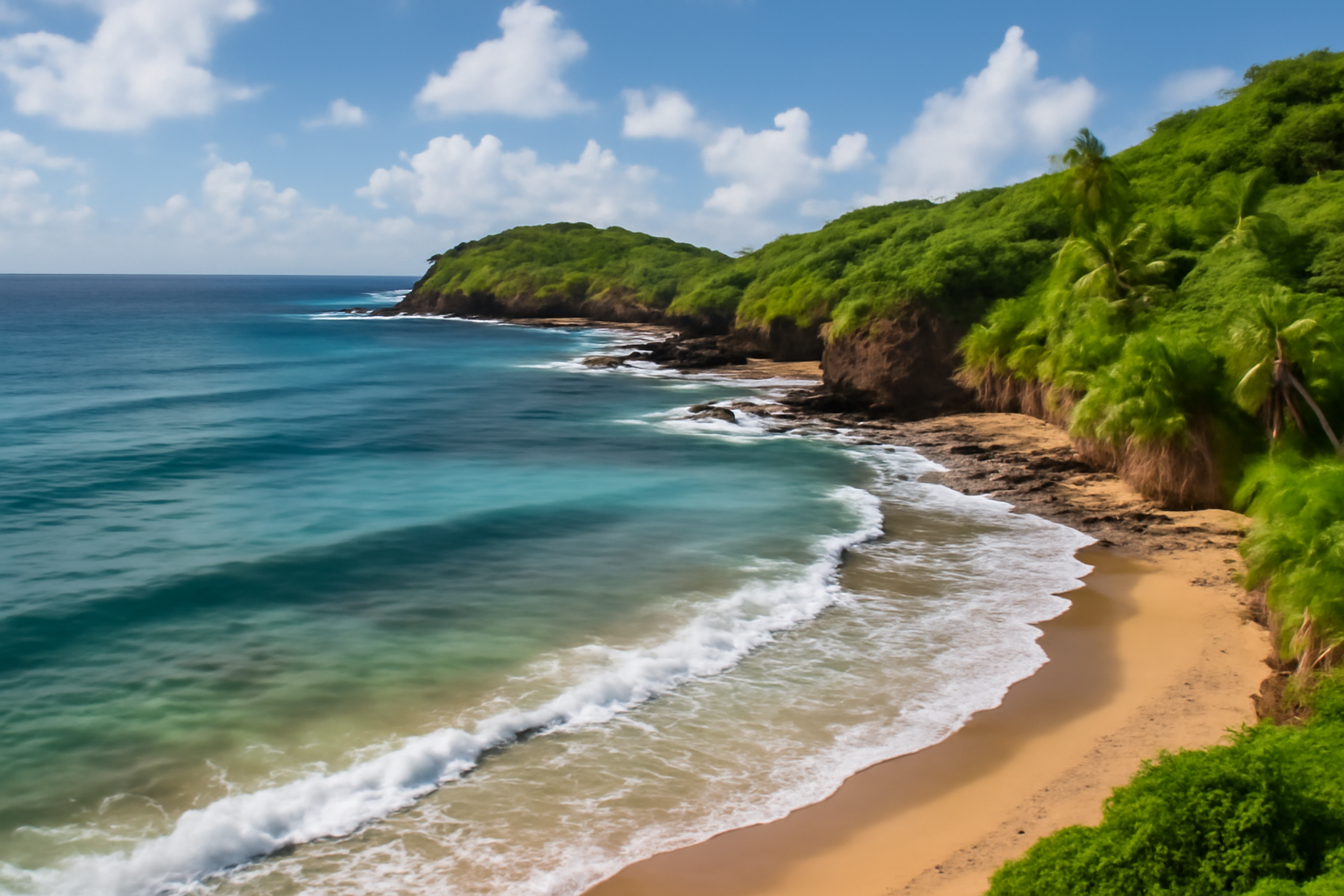 Grenada's Atlantic Side