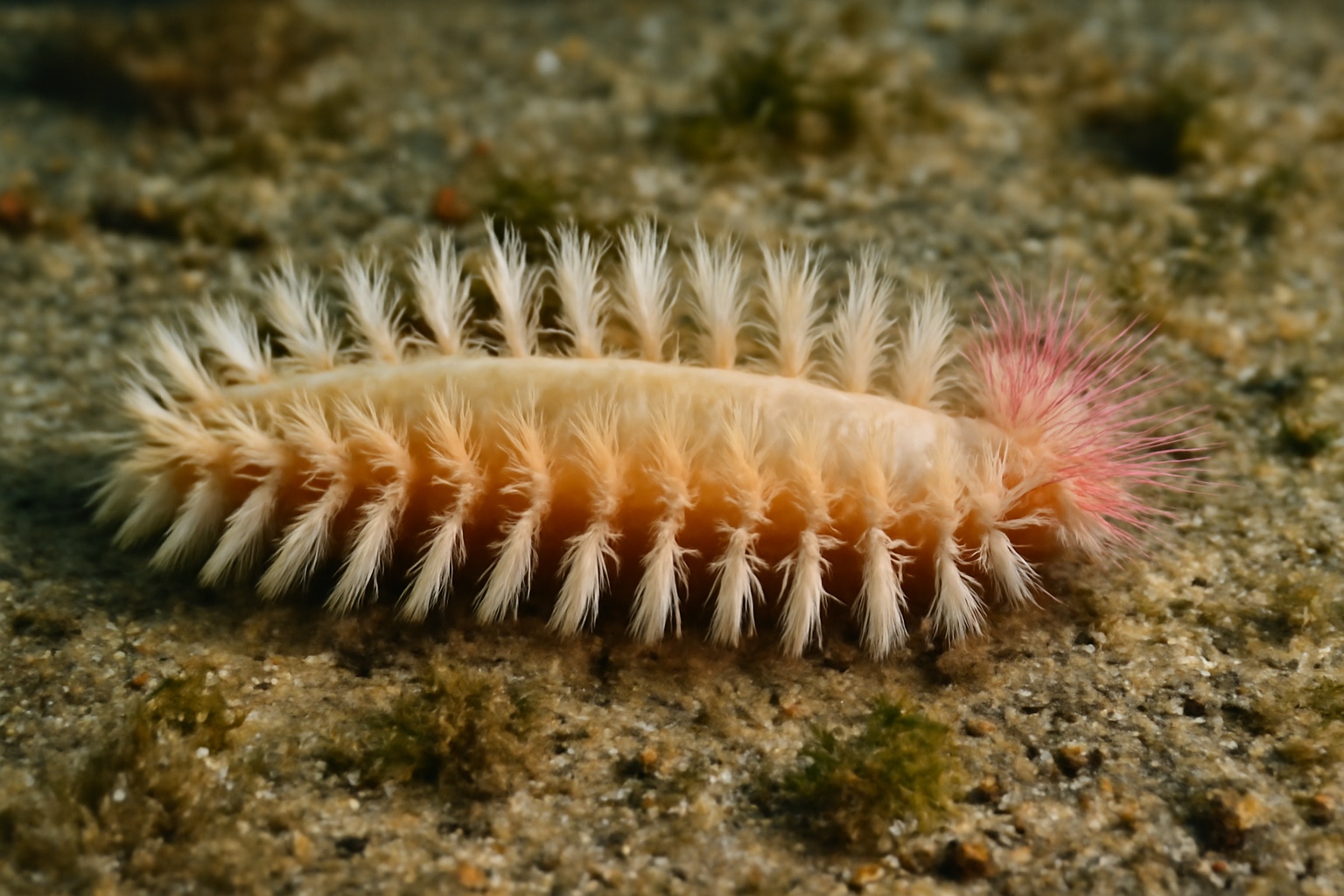 Fringed worm