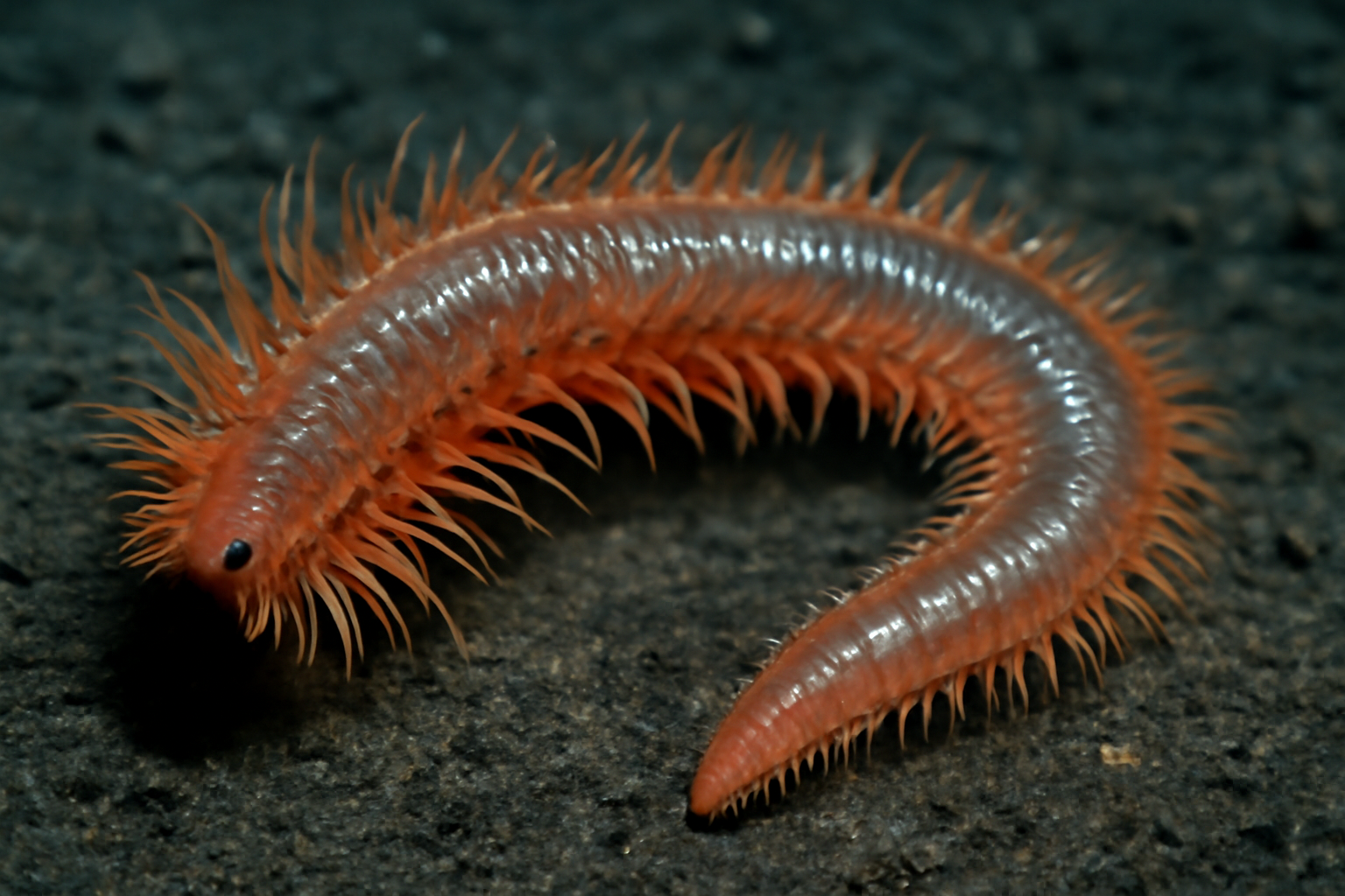 Deep-sea Polychaete Worm