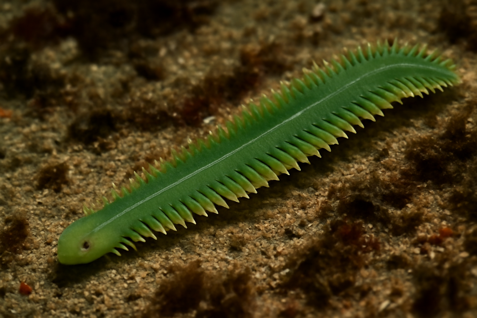 Green Paddleworm